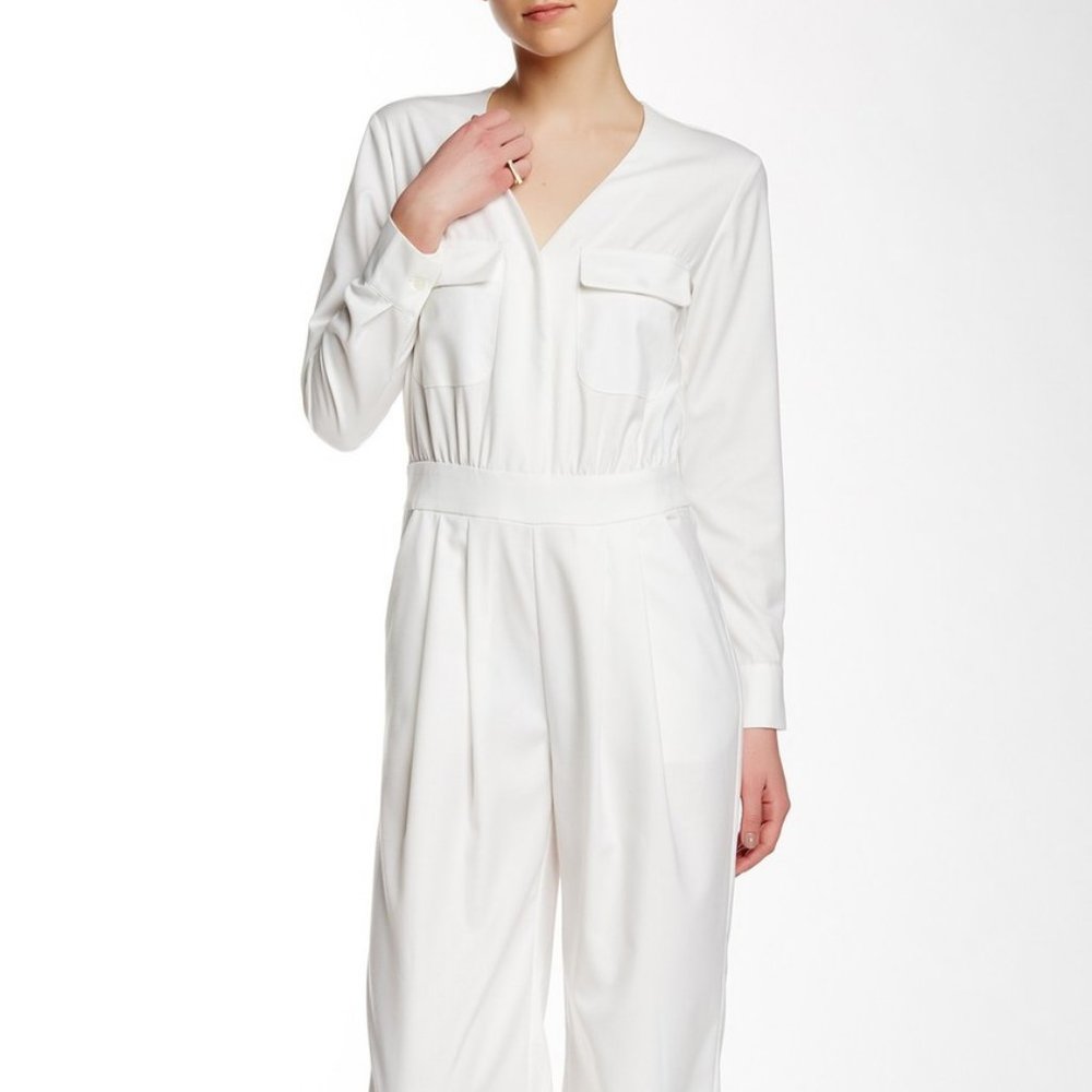 Shades of Grey by Micah Cohen Pleated Jumpsuit